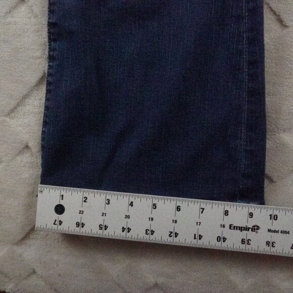 7 For All Mankind Dojo Jeans Womens 26 Wide Leg Western Cowgirl - Picture 9 of 12